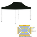 10' x 15' Black Rigid Pop-Up Tent Kit, Unimprinted